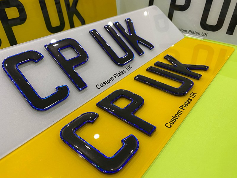 4D Number Plates Custom Plates